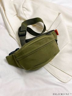 BagForLove - Unisex Green Medium Zippered Minimalist Fanny Pack Product Description Color Green Type Square Bag Bag Size Medium Strap Type Adjustable Pattern Type Plain Style Fashionable Closure Type Zipper Features High-capacity Composition 100% Polyester Material Polyester Size Chart INCH CM Strap Length Bag Length Bag Width Bag Height 43.3 inch 12.6 inch 3.1 inch 6.3 inch Strap Length Bag Length Bag Width Bag Height 110 cm 32 cm 8 cm 16 cm Details Pictures Similar Products h2 { text-align: center; } /* æ¢è¡ */ li{ white-space: normal; word-break: break-all; word-wrap: break-word; } .red-box { width: 100%; display: flex; flex-direction: row; flex-wrap: wrap; justify-content: center; } .red-box > div { width: 190px; height: 250px; margin: 10px; } .red-box > div > a > img { width: 190px; Khaki Crossbody Chest Bag For Daily Use, Casual Rectangular Chest Bag With Single Shoulder Strap, Trendy Green Large Capacity Chest Bag, Trendy Green Chest Bag With Large Capacity, Trendy Everyday Chest Bag Pouch, Trendy Everyday Chest Bag, Solid Large Capacity Belt Bag, Trendy Large Capacity Belt Bag, Versatile Solid Color Chest Bag With Large Capacity