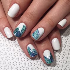 VANITY PROJECTS Nagellack Trends, Tropical Nails, Flowers Tropical, Cute Spring Nails, Nails 2020, Fabulous Nails, Floral Nails, Flower Nails