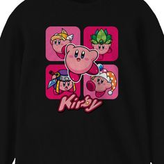 He'll love the cool style of this Boys 8-20 Kirby Ability PaneLong-Sleeve Long-Sleeve Tee. He'll love the cool style of this Boys 8-20 Kirby Ability PaneLong-Sleeve Long-Sleeve Tee. Crewneck Long sleevesFABRIC & CARE Cotton Machine wash Imported Size: X Small. Color: Black. Gender: male. Age Group: kids. Black T-shirt With Character Print For Winter, Cute Black T-shirt For Winter, Cool Crew Neck Tops For Winter, Casual Long Sleeve Cartoon Print T-shirt, Black Long Sleeve Top With Character Print, Trendy Winter Tops With Cartoon Print, Black Cartoon Print T-shirt For Winter, Black Cartoon Print T-shirt, Cool Long Sleeve Cotton Tops