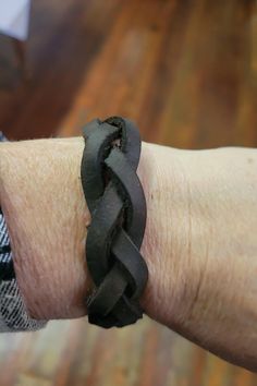 Handmade braided bracelet made of leather. Comes in black or brown leather. Braid Bracelet, Braided Bracelet, Braided Bracelets, Handmade Leather, Bracelet Making, Leather Handmade, Cuff Bracelets, Brown Leather, Jewelry Bracelets