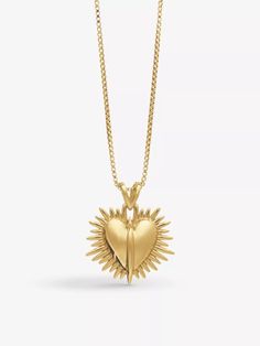 Electric Ray, Untamed Heart, Heart Chain, Gold Plated Necklace, Chain Lengths, Gold Plate, Yellow Gold, Things To Come, Chain