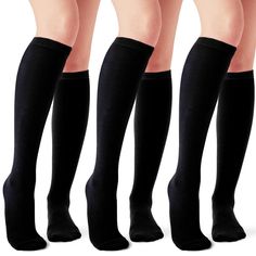 PRICES MAY VARY. SIZE: Women's shoe size 5~10. HIGH QUALITY MATERIAL: These women’s athletic socks made of high-quality cotton and spandex which can provides maximized breathability and comfortable. ALL MATCH FOR ANY OCCASION: Joulli Knee high athletic socks perfect for many athletic activities. Such as running, soccer, hiking, workout and other sports activities. Also fit for daily wear, party, out activity, school and any other occasions, making you look special and good all day. KNEE HIGH ATH Black Non-slip Socks, Breathable Comfortable Knee-high Socks, Comfortable Breathable Knee-high Socks, Comfortable Breathable Black Knee-high Socks, Breathable Stretch Socks, Mens Knee High Socks, Purple Clothing, Womens Knee High Socks, Hiking Workout