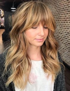 60 Lovely Long Shag Haircuts for Effortless Stylish Looks Long Fringe Hairstyles, Shag Cut, Modern Shag, Shaggy Long Hair