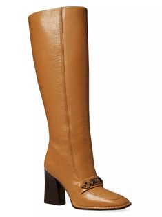 Tory Burch Boots, Kira Chevron, Womens Designer Boots, Leather Boot, Footwear Design Women, Boots Fall, Designer Boots, Tory Burch Shoes, Tall Boots