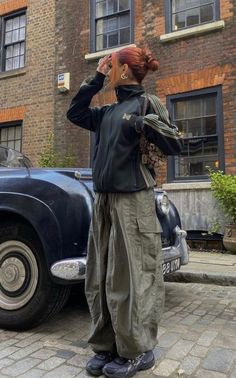 Parachute Pants Outfit, 00s Mode, Cargo Pants Outfit, Streetwear Mode, Streetwear Clothes, Mode Inspo, 가을 패션