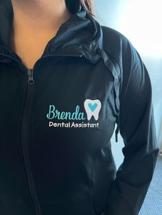 "This cute dental assistant design is perfect to celebrate any dental health professional and makes a perfect staple for your own wardrobe.  All of our items are made on high quality products, not lower end pieces. We offer the design shown in the main listing photo on unisex quarter zip sweatshirts and four different types of full-zip jackets available in ladies cut and unisex sizing.  See below for comments on sizing.  To see all of our dental designs click here: https://www.etsy.com/shop/Doub Dental Assistant Scrubs, Dental Aesthetic, Dental Assistant Shirts, Dental Aesthetics, Dental Scrubs, Ladies Cut, Tooth Design, Dental Design, Office Team