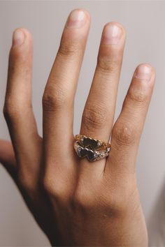 Victorian Varsity Ring Double Heart Ring, Signet Rings, Left Alone, Modern Love, Double Heart, Piercing Tattoo, Signet Ring, Victorian Fashion, Pure Silver