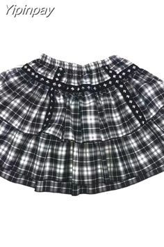 Shipping: Worldwide Express Shipping AvailableDelivery time: 🚚7-15Days Fast ShippingReturns: Fast refund,💯100% Money Back Guarantee.Brand Name: NoEnName_NullMaterial: CottonMaterial: PolyesterStyle: gothicOrigin: Mainland ChinaFabric Type: BroadclothWaistline: empirePattern Type: PlaidSilhouette: Ball GownDresses Length: Above Knee, MiniDecoration: RivetModel Number: women skirt 25Gender: WOMEN Preppy Girl Style, Dark Academia Grunge, Academia Grunge, Pencil Skirt Fashion, Goth Skirt, Harajuku Punk, Big Skirts, Women Skirt, Elegant Skirt