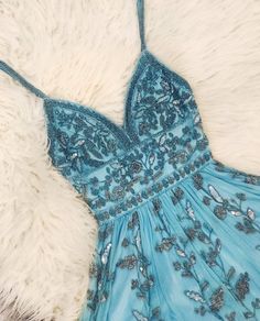 Boho Prom, Gowns Prom, Cute Prom Dresses, Beaded Gown, Applique Dress, Hoco Dresses, Prom Dresses Blue, Evening Gowns Formal, Long Prom Dress