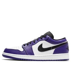 Purple Leather Lace-up Custom Sneakers, Purple Leather Sporty Sneakers, Purple Leather Sneakers With Rubber Sole, Sporty Custom Purple Sneakers With Contrast Sole, Custom Purple Leather Sneakers With Rubber Sole, Purple Lace-up Leather Custom Sneakers, Custom Purple Leather Low-top Sneakers, Purple Leather Low-top Custom Sneakers, Air Jordan 1 Low Court Purple