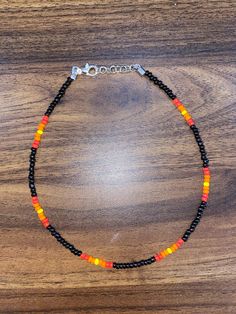 western beaded necklace, can be long or worn as a choker Beaded Choker Ideas, Western Beaded Necklace, Country Necklaces, Choker Ideas, Country Necklace, Silly Little Guy, Beaded Necklace Designs, Necklace Ideas, Hair Beads