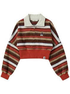 Vintage Sweaters Women, Where To Buy Clothes Cheap, Game Day Fits Football, Bright Color Clothes, Where To Find Cute Clothes, Weird Sweaters, Cute Winter Tops, Orange Tumblr, Sweaters Aesthetic