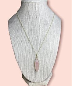 -Natural rose quartz wire wrapped gold crystal necklace!<3 -Rose Quartz Healing Properties: This beautiful pink gemstone represents universal & unconditional love. It opens up the heart to love, self-love, peace, inner healing, and friendship. #gifts #giftforher #rosequartz #necklaceoftheday #necklace #jewelry #crystals #crystalhealing #goldnecklace #goldjewelry Pink Rose Quartz Wire Wrapped Necklace, Pink Rose Quartz Wire-wrapped Necklace, Pink Wire Wrapped Necklace, Pink Hand-wrapped Necklace For Jewelry Making, Rose Quartz Wire Wrapped Necklace As Gift, Gold Rose Quartz Wire Wrapped Necklace, Wire Wrapped Rose Quartz Pendant Necklace, Gold Wire Wrapped Rose Quartz Necklace, Pink Rose Quartz Wire Wrapped Jewelry