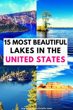 the most beautiful lakes in the united states