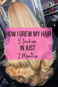 Regrow Hair Women, Grow Hair Super Fast, Resolutions Ideas, Diy Hair Hacks, How To Grow Hair, Make Hair Grow Faster, Growing Healthy Hair, Hair Curling Tips, Hair Growing Tips