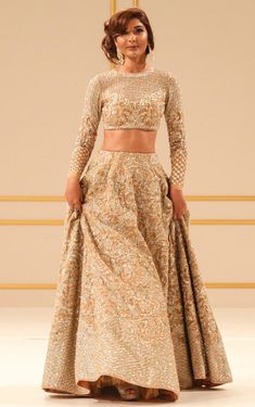 Beige Color Designer Lehenga Choli – Panache Haute Couture Faraz Manan, Lehenga Choli Designs, Pakistani Bridal Dress, Indian Lehenga Choli, Indian Fashion Trends, Pakistani Couture, Lehenga Choli Online, Ghagra Choli, Indian Lehenga