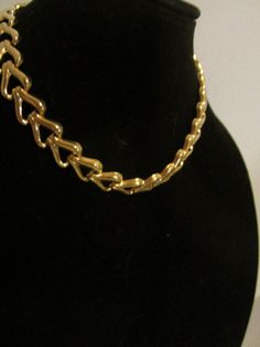 Fashion gold toned chain necklace measuring 16" from end to end and ready for wear with a sturdy clasp Gold Chain Choker Necklace For Formal Occasions, Gold Chain Necklace, 16 Inch For Formal Occasions, Gold Formal Choker Chain Necklace, Formal Gold Chain Necklace, Gold Chain Link Costume Jewelry Necklace, Formal Gold Chain Costume Necklace, Formal Adjustable Chain Necklace, Formal Adjustable Chain Costume Necklace, Gold-tone Metal Chain Necklace For Formal Occasions