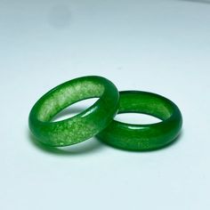 Delicate jade rings that bring protection to its wearer.  PRODUCT DETAILS: Hetian Green Jade: Size 8 1/2- 9 1/8 GanQing Dark Jade: Size 7 1/2- 10 Asian Lifestyle, Green Jade Ring, Jade Rings, Jewelry Design Studio, Asian Designers, Modern Asian, Chop Suey, Edgy Jewelry, Chinese Design