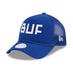 Top off any look with this Buffalo Bills McGee 9FORTY hat from New Era. It features a three-letter code on the front panel with a rope running across the visor for a dash of detail. The mesh panels and snap closure finish this fun Buffalo Bills trucker hat.Top off any look with this Buffalo Bills McGee 9FORTY hat from New Era. It features a three-letter code on the front panel with a rope running across the visor for a dash of detail. The mesh panels and snap closure finish this fun Buffalo Bill Buffalo Bills Hat, Buffalo Bills Gear, Nfl New York Giants, Nfl Buffalo Bills, New Era Hats, Ralph Lauren Style, Mens Home, Nfl Gear, Wedding Watch