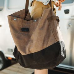 Double the organization! Formerly known as the Firewood Carrier, the Giant Tote bag is a perfect carry-all replacement for that big plastic blue bag you love. (You know which one we’re talking about!) Use both bags in this bundle as car-camping-stuff-haulers, massive shopping bags, log carriers, & more. Designed for longevity, Neelum Totes boast timeless neutral tones, exceptional versatility, and remarkable water resistance. Crafted from heavy-duty 12-ounce canvas and featuring durable cotton s Firewood Carrier, Waxed Canvas Tote Bag, Log Carrier, Camping Stuff, Oversized Tote, Market Tote, Aging Well, Waxed Canvas, Car Camping