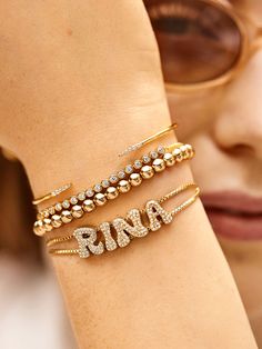 The Rima 18K Gold Cuff Bracelet is your solution to one-and-done bracelet styling. This delicate cuff is meant to show the negative space on the top of your wrist, highlighting the pointed ends and considered detail. Even better, this piece is crafted with 18K gold plated sterling silver, ensuring high shine for years to come. Bracelet Styling, Band Aesthetic, Gold Cuff Bracelet, 18k Gold Bracelet, Custom Bracelet, Letter Bracelet, Gold Bracelet Cuff, Gold Alloys, Gold Cuffs