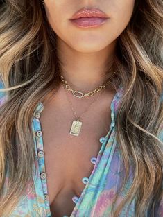 ~ Appx 16" ~ 24K Gold filled chain and charm ~ Small turquoise stones ~ Carabiner clasp closure ~ Can be worn 2 ways Necklace Carabiner, Carabiner Necklace, Tarot Card Necklace, Beachy Necklace, Card Necklace, Resort 2023, Charm Chain, The Empress, Turquoise Stones