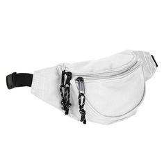 DALIX Fanny Pack w/ 3 Pockets Traveling Concealment Pouch Airport Money Bag FP-001 Fanny Packs DALIX White Adventure Time Halloween, Bach Party Ideas, Mint Gum, Travel Belt, Waist Pouch, Willy Wonka, Belt Pouch, Bach Party, Money Bag