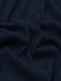 Product Info:   Rib Knit Apparel Sweater Spandex Fabric (4X2)       Big Z fabric is delighted to present our brand new Rib Knit Apparel Sweater Spandex Fabric (4X2) to our fine line of fabrics. This universal item has a 4 X 2 rib design along with a 58"/60" width. In addition, the fabric is composed of 97" polyester/3% spandex with a brushed finish. Furthermore, the fabric has a 2 way stretch and it comes in various colors for ideal projects such as apparel, quilting, and accessories to name a f Big Z Fabric, Fabric Stores Online, Fine Line, 2 Way, Spandex Fabric, Rib Knit, Apparel Accessories, Quilting, Navy Blue