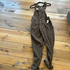 Nwt I’m Not Reaching For Them. The Color Is Wild Mustang Fall Corduroy Overalls For Workwear, Fall Corduroy Workwear Overalls, Cotton Winter Overalls, Winter Cotton Overalls, Corduroy Overalls, Wild Mustangs, Free People Pants, Mustang, Pant Jumpsuit