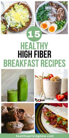 the top five healthy high fiber breakfast recipes