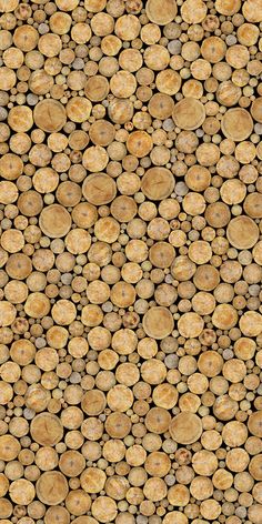 wood logs stacked on top of each other with different sizes and colors in the background