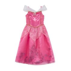 Disney Sleeping Beauty Costume Pink Dress Girls Halloween Costume, Dress, Pink, Gold Details. Aurora Princess. Size 9/10. Princess Aurora Costume, Aurora Costume, Sleeping Beauty Costume, Dress Up Shoes, Princess Halloween Costume, Aurora Dress, Costume Shoes, Fancy Dress For Kids, Dress Up Outfits