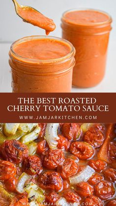 the best roasted cherry tomato sauce