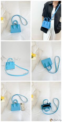 Bird in Bag – Set of 2 Womens Mini Fashionable Luminous Patent Leather Hand/Shoulder Bags with Change Purse – Versatile and Stylish – Bird in Bag Box Bag Satchel With Single Shoulder Strap For Shopping, Satchel Box Bag With Single Shoulder Strap For Shopping, Rectangular Faux Leather Satchel With Single Strap, Rectangular Faux Leather Bag With Single Shoulder Strap, Blue Faux Leather Bags For Daily Use, Blue Faux Leather Bag For Daily Use, Blue Faux Leather Shoulder Bag, Trendy Blue Faux Leather Bag, Square Faux Leather Box Bag For Shopping