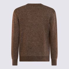 Brown wool knitwear from Altea featuring long sleeves, ribbed cuffs and hem, buttons fastening and soft vestibility.Composition: _, 70% Wv-, 25% Wp-, 5% Polyamide Zegna Shoes, Burberry Hat, Engineered Garments, Loafer Shoes, Everyday Look, Shoe Laces, Versace, Dolce And Gabbana, Knitwear