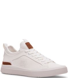 From Steve Madden&#x2C; the Men's Oasys Lace-Up Sneakers feature:Synthetic nubuck perfed upperFunctional lace closure with slip-on neoprene sockNeoprene liningRubber outsoleImported. White Dress Sneakers, Casual White Sneakers, Dress Sneakers, White Sneakers Men, Dillard's, Lace Closure, Fashion Sneakers, White Sneakers, Sneakers White