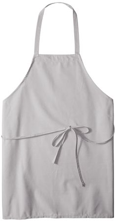 an apron with ties tied to the front and back of it, on a white background