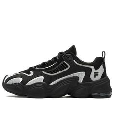 FILA FUSION Tenacity Sneakers 'Black White' T12M331612FBL Fashion Performance, Stylish Sneakers, Sneakers Black, Perfect Pair, Your Perfect, Black White, Black And White, Sneakers, White