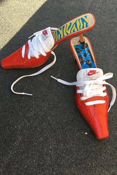 Ancuta Sarca Ancuta Sarca, Old Nike, Old Nikes, Meadham Kirchhoff, Old Shoes, Kinds Of Shoes, How To Make Shoes, Be Cool, Sportswear Brand