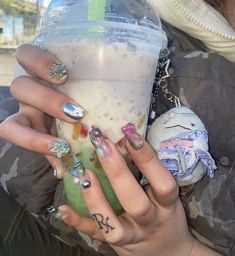 August 28, Manicure Y Pedicure, 가을 패션, Swag Nails, How To Do Nails, Makeup Nails, Nails Inspiration, Pretty Nails, Girly Things