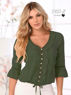 Colombian Fashion Blouse Blusa Moda ColombianaBlusa Moda ColombianaBlusa Moda ColombianaSilueta AmpliaSilueta AmpliaBlusa con detalle Blusa colombiana con detalle decorativoBlusa Manga Tres Cuartos Blusa Manga Tres Cuartos Blusa Con Boleros En MangaBlusa Con Boleros En la parte de la Manga Colombian Fashion Blouse Blusa Moda Colombiana Blusa Moda Colombiana Blusa Moda Colombiana Silueta Amplia Silueta Amplia Blusa con detalle Blusa colombiana con detalle decorativo Blusa Manga Tres Cuartos Blusa Colombian Fashion, Fashion Blouse, Brands Outlet, Blouse Styles, Mens Accessories, Things To Sell, Best Deals, Green, Free Shipping