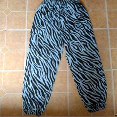 Xs Blue Zebra Hip-Hop Pants Brand New Without Tags No Rips Or Stains Hip Hop Pants, Pants Color, Pant Jumpsuit, Hip Hop, Color Blue, Jumpsuit, Brand New, Tags, Pants