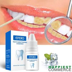 Remove Plaque From Teeth, Cleanser Products, Plaque Teeth, Skin Hacks, English Word Book, Teeth Whitening Diy, Teeth Whitening Gel, Teeth Bleaching, Dental Products