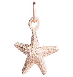 14K Pink Gold Starfish Charm Real Diamond Rings, Black Gold Jewelry, Mini Charm, Jewelry Charms, Mens Beaded Bracelets, Wing Earrings, Glass Beaded Bracelets, White Gold Jewelry, I Love Jewelry