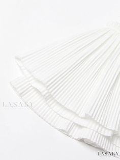 Elena's Sleeveless Tank Top Pleated Stretch Top For Summer, Summer Stretch Pleated Top, Sleeveless Pleated Tops For Spring, Casual Sleeveless Pleated Tops, Pleated Tops For Summer Day Out, Fitted Sleeveless Pleated Top, Fitted Pleated Sleeveless Top, White Pleated Tops For Summer, Chic White Pleated Top