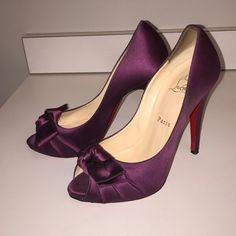 Reposhing This Item I Purchased From @Sshap85. Loved It, But Ready To Rotate For Something New. Questions? Leave A Comment Below! Shoes Louboutin, Madame Butterfly, Louboutin Shoes, Christian Louboutin Shoes, Color Purple, Something New, Shoes Women Heels, Christian Louboutin, Shoes Heels