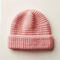 Crochet Beanie Pattern - KnotNookCo Diy Winter Hat, Unique Beanies, Crochet Hat Patterns, Crochet Store, Filet Crochet Charts, Crochet Stitches For Blankets, Butter Rice, Crochet Tools, Crochet Beanie Pattern