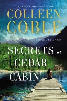 a book cover for secrets at cedar cabin