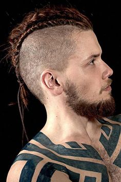 Long Mohawk, Viking Haircut, Mohawk Hairstyle, Viking Hairstyles, Braided Mohawk, Braided Mohawk Hairstyles, Mohawk Haircut, Tan Skin Blonde Hair, Viking Braids