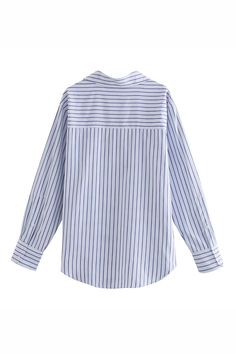 Goodnight Macaroon 'Laila' Stripe Collared Long Sleeve Shirt (2 Colors) Long Sleeves Collared Button Closure Measurements: XS - Chest 104cm, Length 67cm, Sleeve 57cm S - Chest 108cm, Length 68cm, Sleeve 58cm M - Chest 112cm, Length 69cm, Sleeve 59cm L - Chest 118cm, Length 70.5cm, Sleeve 60.5cm Machine cold and gentle cycle or hand wash cold Lay flat to dry / do not tumble dry Iron on a low heat setting If you are unsure or need assistance selecting the proper size or color, please contact our C Trendy Button-up Top With Striped Collar, Striped Long Sleeve Top For Daywear, Daywear Button-up Blouse With Striped Collar, Daywear Blouse With Striped Collar And Button-up Shape, Striped Tops With Buttons For Daywear, Striped Button-up Office Tops, Female Shirts, Blouses Vintage, Streetwear Collection